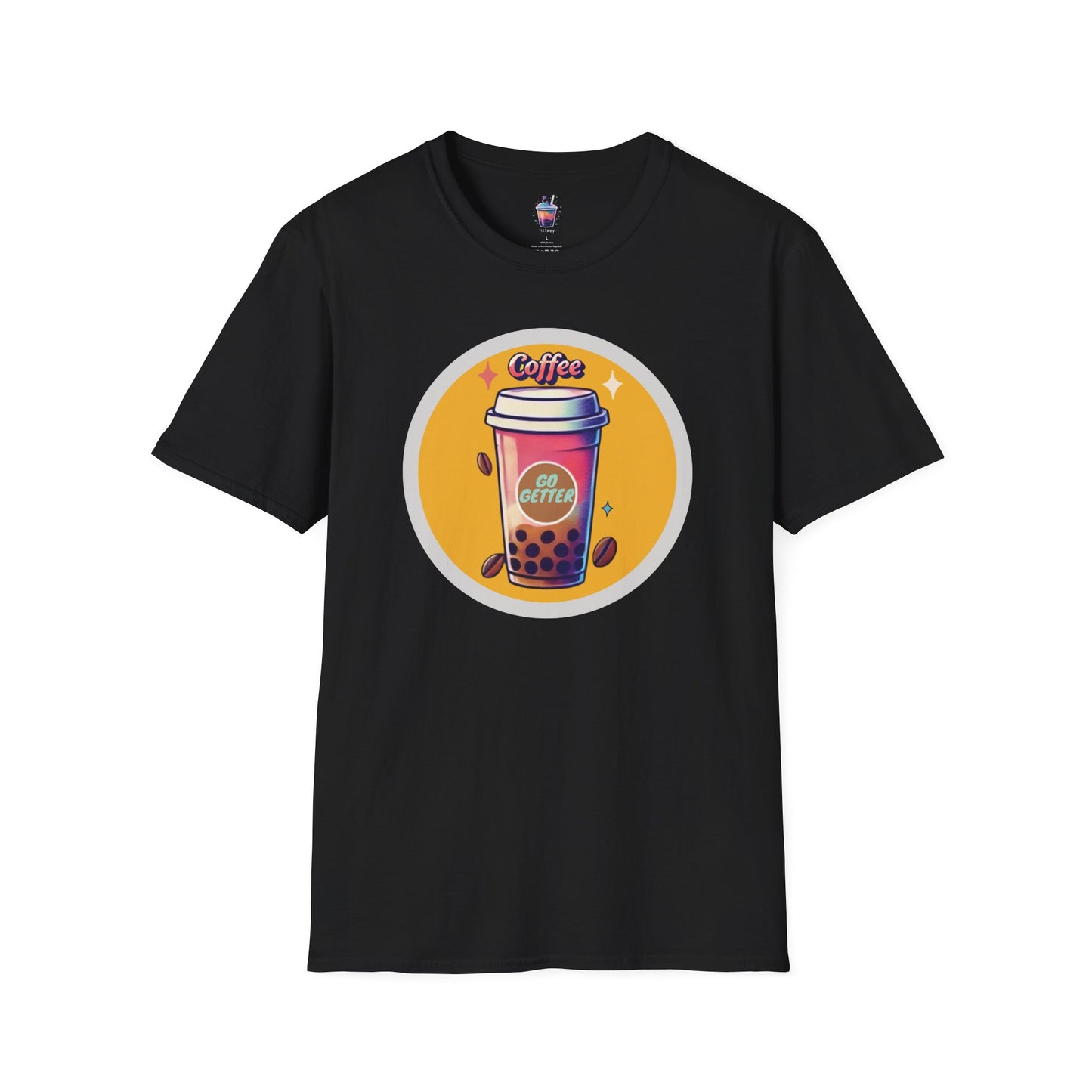 The Go-Getter β Caffeine & Ambition Coffee Personality T-Shirt