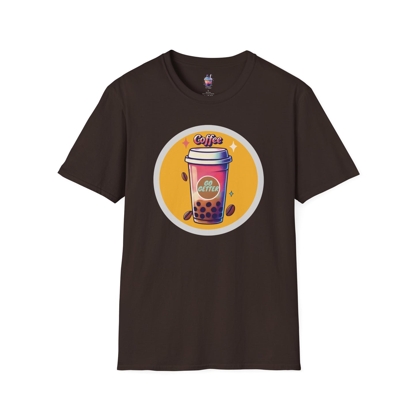 The Go-Getter β Caffeine & Ambition Coffee Personality T-Shirt