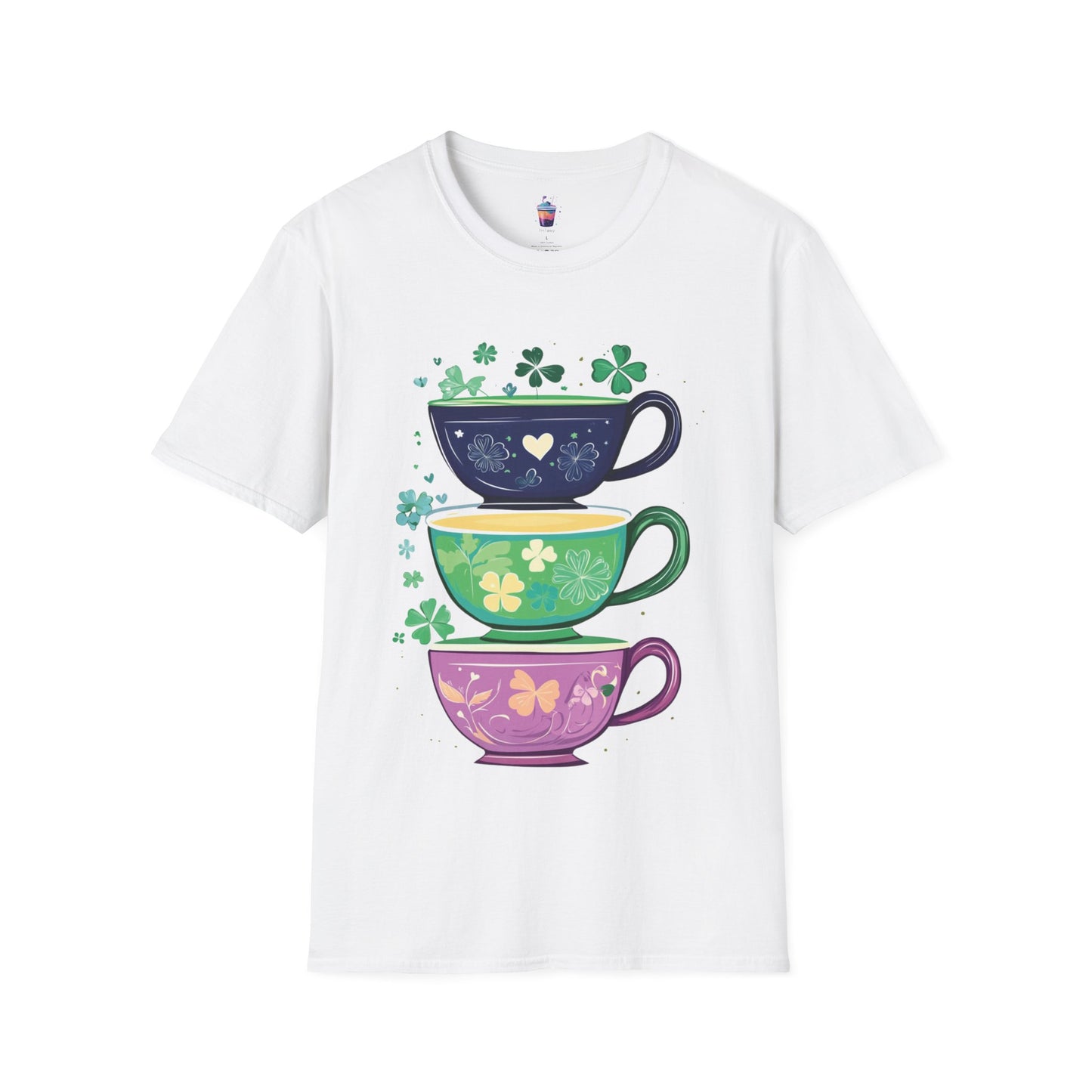 Stacking Up Luck – St. Patrick’s Day Tea Lover T-Shirt