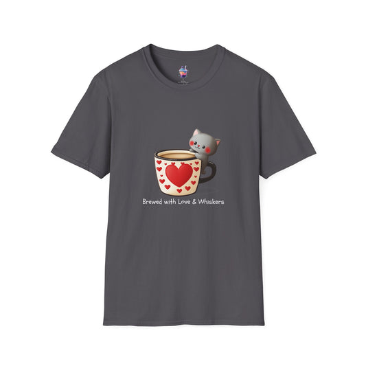 Purrfect Cup – Cozy Cat Lover Tee