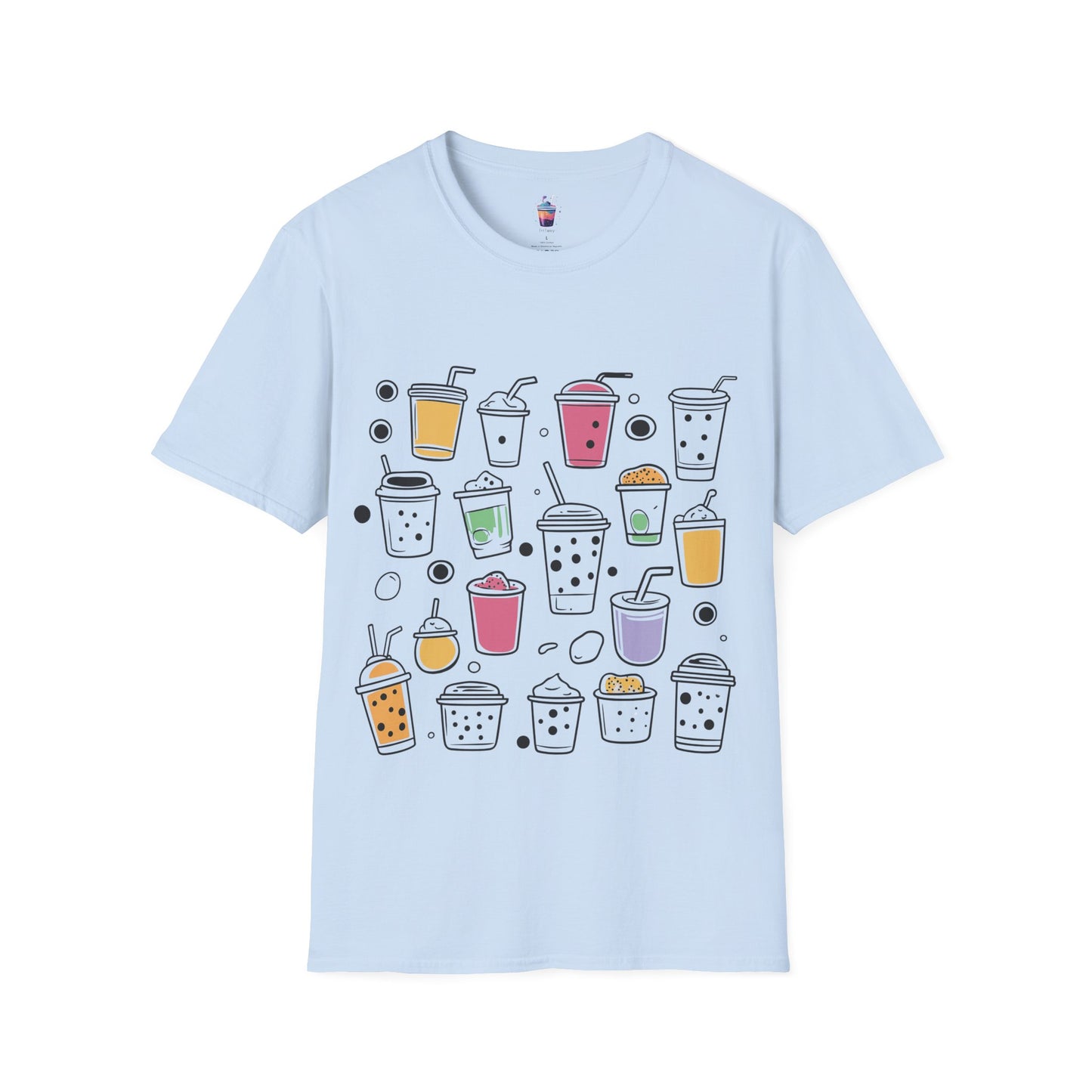 Boba Collage – Aesthetic Bubble Tea Lover T-Shirt