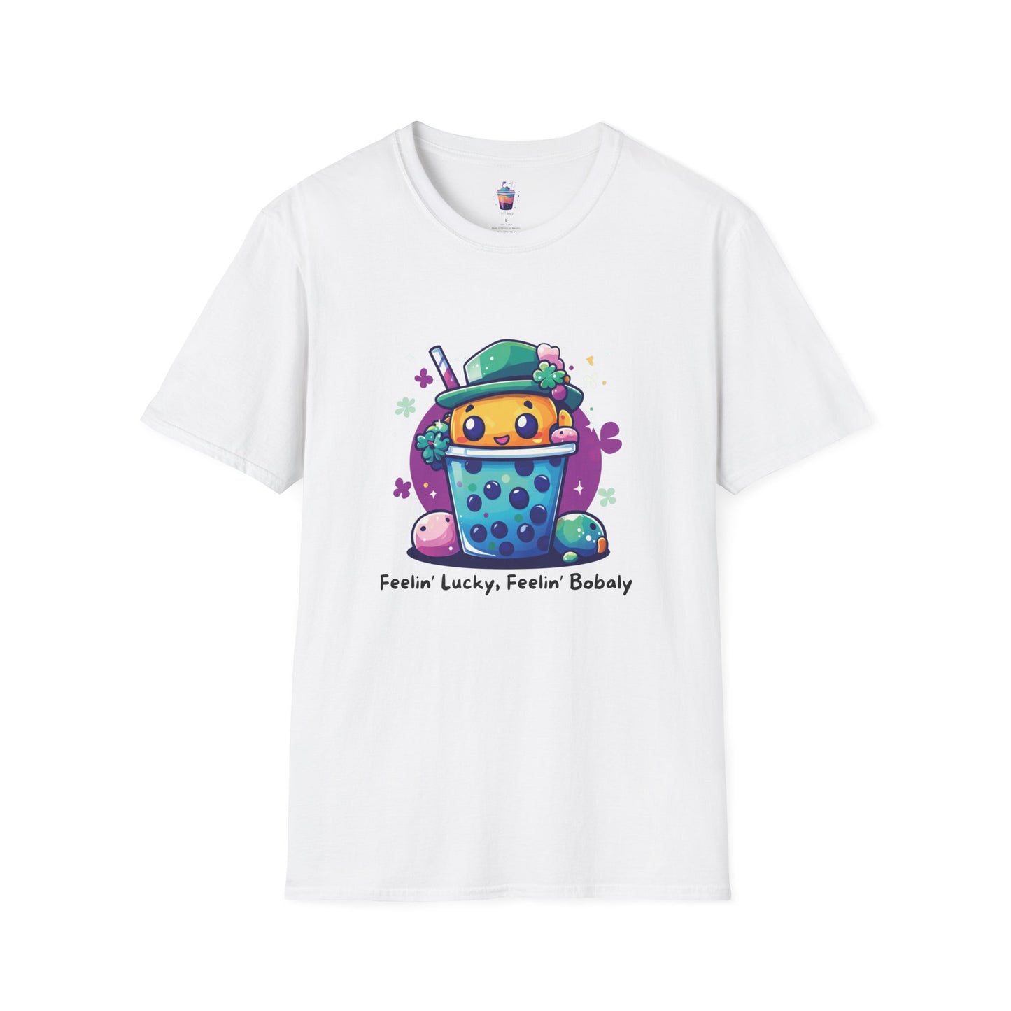 Feelin’ Lucky, Feelin' Bobaly – St. Patrick’s Day Boba T-Shirt