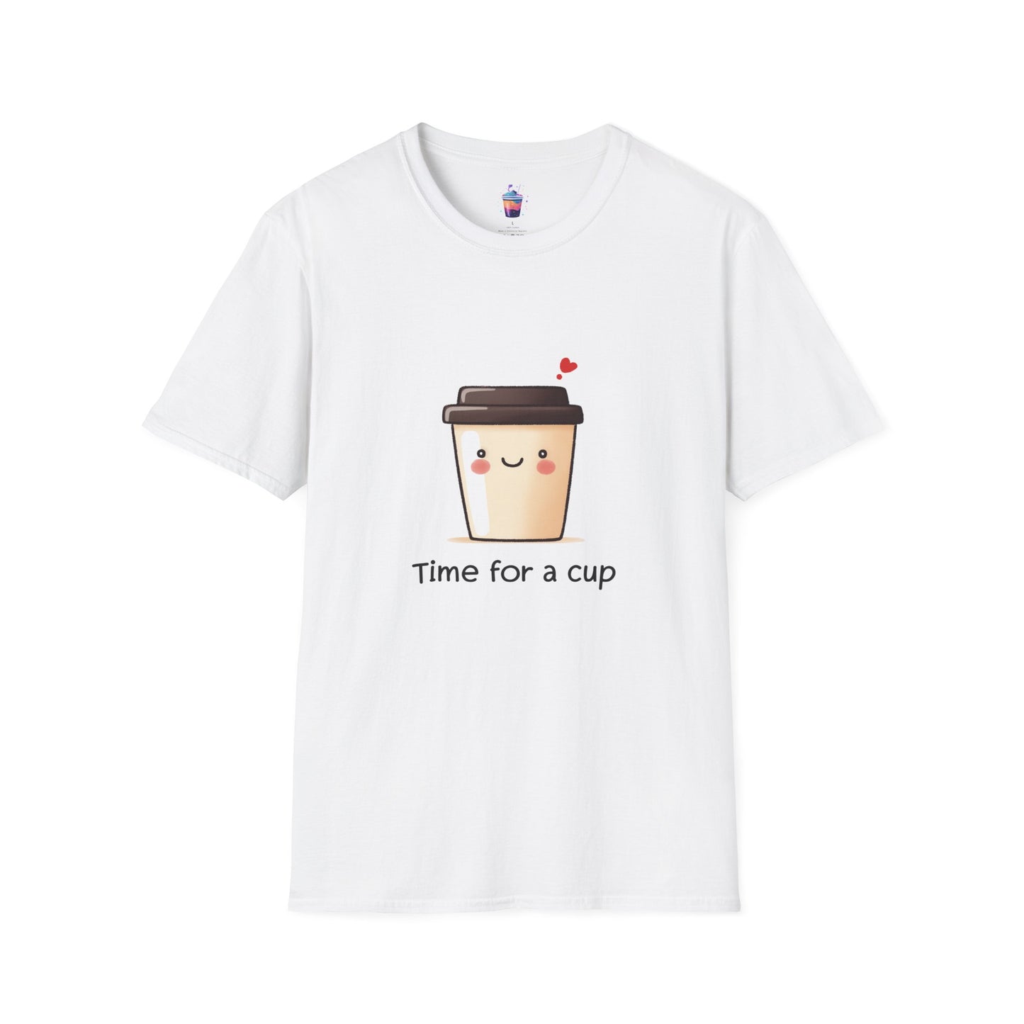 Time for a Cup – Cute Coffee Tee