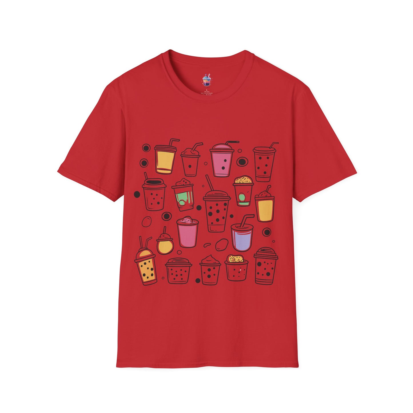 Boba Collage – Aesthetic Bubble Tea Lover T-Shirt