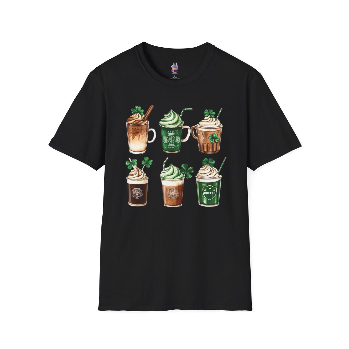 Shamrock Sips – St. Patrick’s Day Coffee Lover T-Shirt