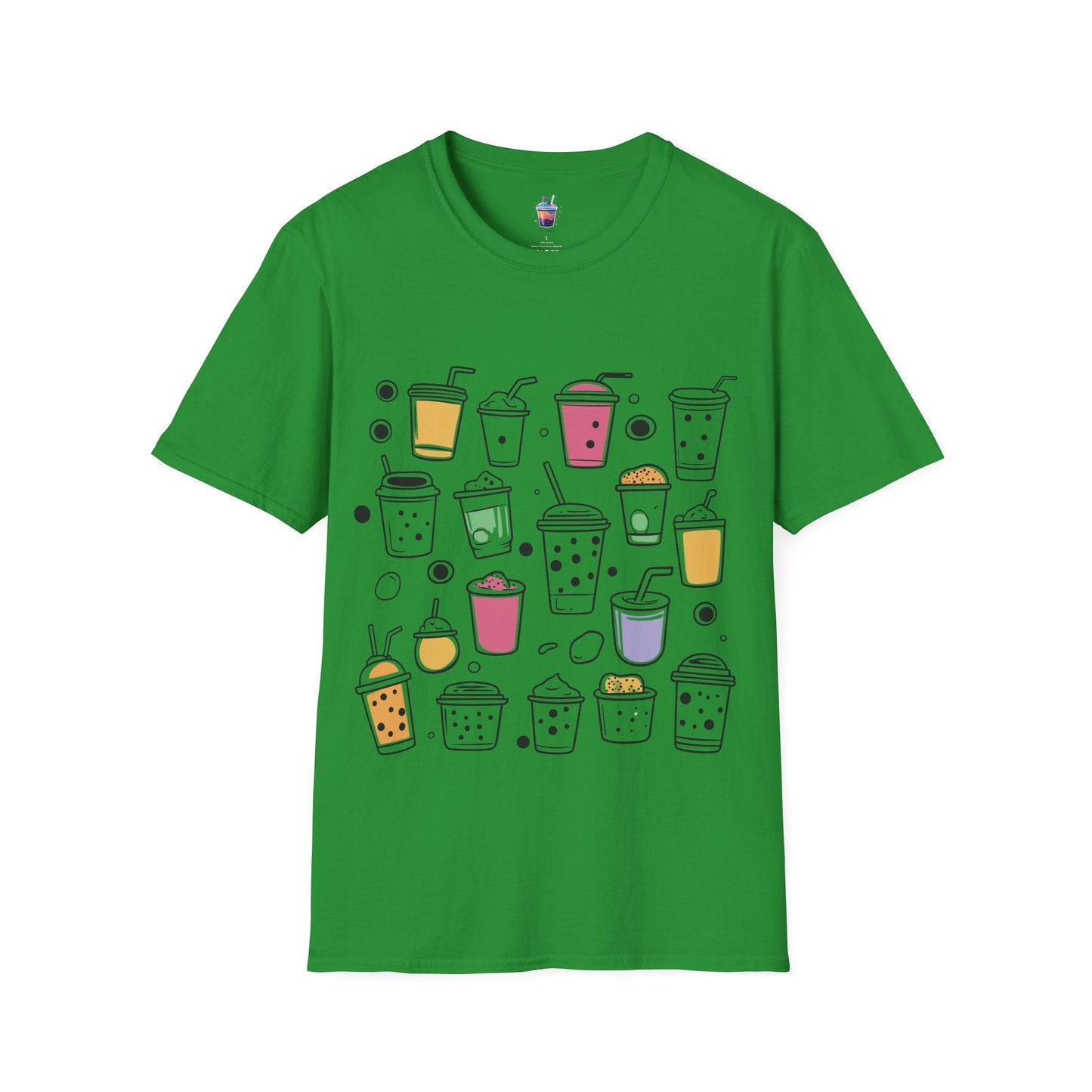 Boba Collage – Aesthetic Bubble Tea Lover T-Shirt