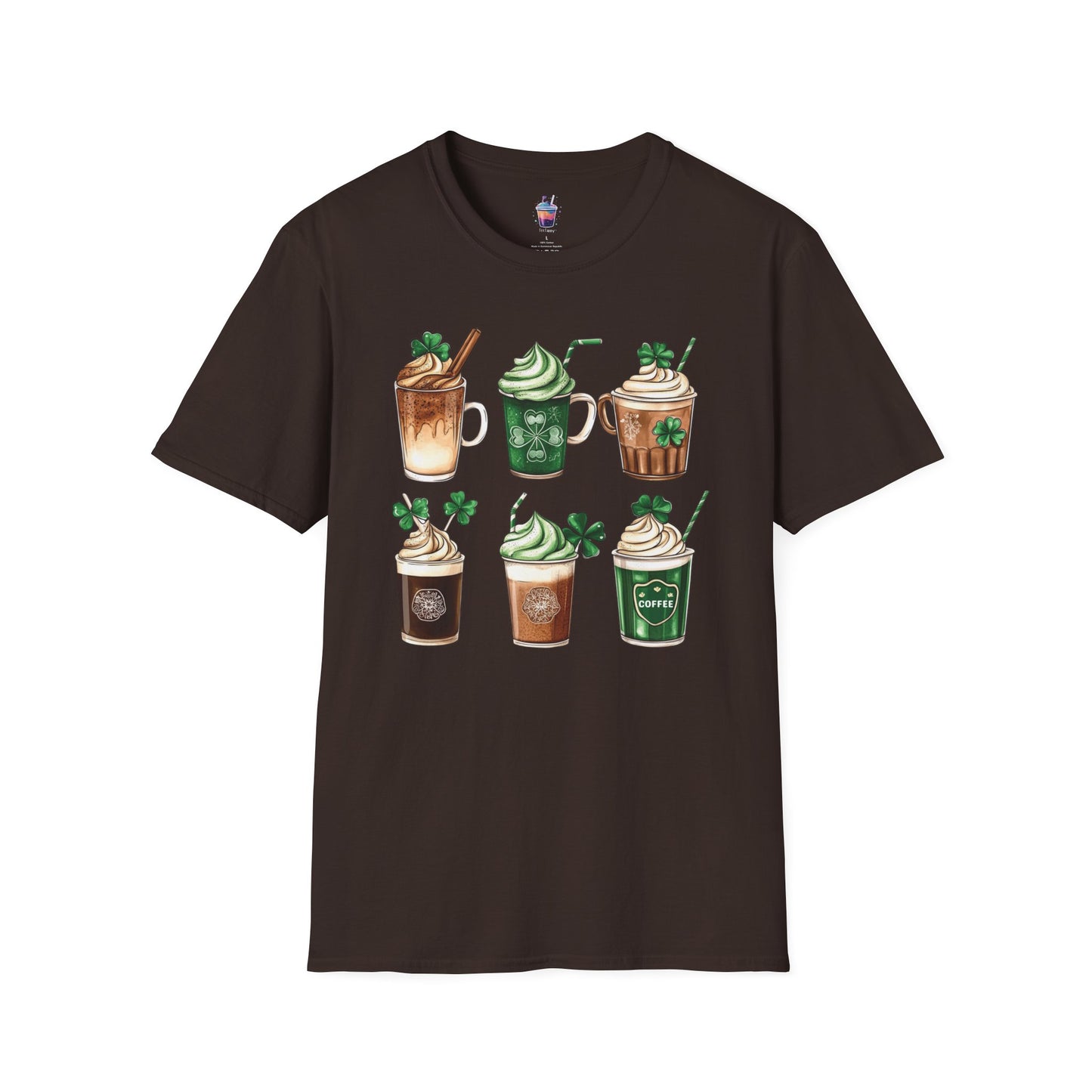 Shamrock Sips – St. Patrick’s Day Coffee Lover T-Shirt