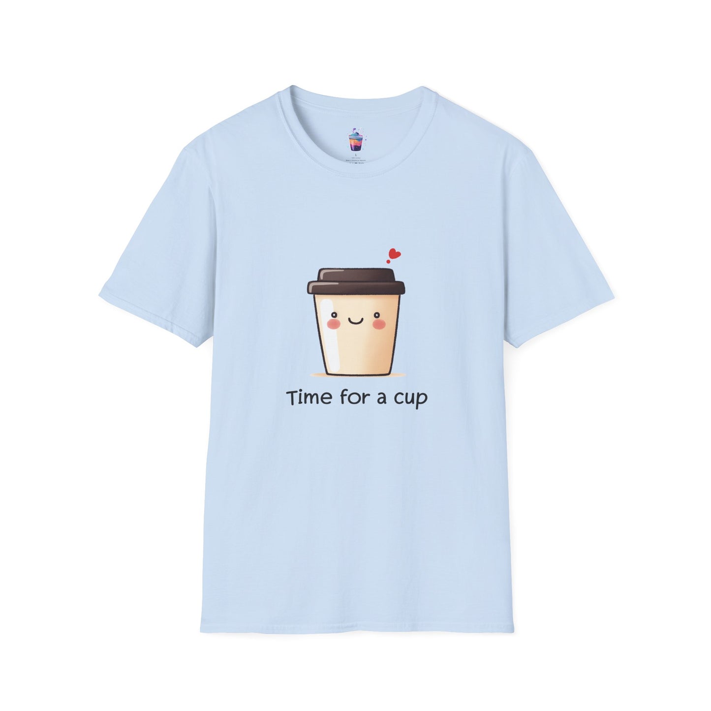 Time for a Cup – Cute Coffee Tee